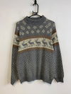 Grey Knitwear Sweater Women's Large