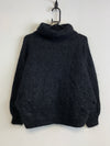 Black Knitwear Sweater Women's Large