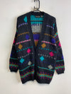 Multicolour Knitwear Sweater Men's Medium