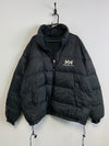 Black Helly Hansen Reversible Puffer Jacket Men's XL