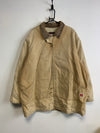 Beige Tough Duck Workwear Chore Jacket Men's XXXL