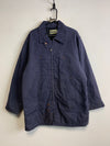 Navy Workwear Chore Jacket Men's Large