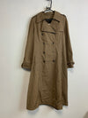 Beige London Fog Trench Coat Women's Large