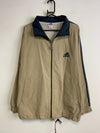 Vintage 90s Beige Adidas Windbreaker Men's Large