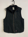 Black Dickies Workwear Vest Men's Medium