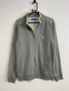 Grey Adidas Track Jacket Men's Small