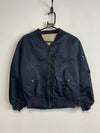 Navy MA-1 Bomber Jacket Women's Large