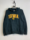 Black Iowa Hoodie Women's Large