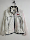 White Reebok Windbreaker Women's Medium