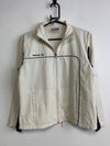 White and Navy Reebok Windbreaker Men's Small