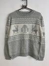 Grey Knitwear Sweater Women's Medium