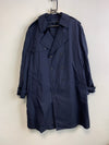 Navy Long Coat Men's XL