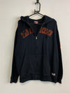 Black MBL zip up Hoodie Men's Large