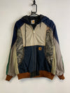 Reworked Multicolour Carhartt Workwear Jacket Men's Large