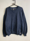 Vintage Navy Russell Athletic Blank Sweatshirt Men's XL