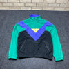 Black/Green Fleece Men's Large