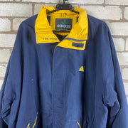 Vintage 90s Navy Adidas Jacket Men's XXL