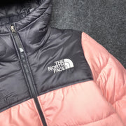 Pink/Black North Face Jacket Women's Large