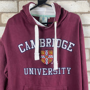 Red Cambridge University Hoodie Large