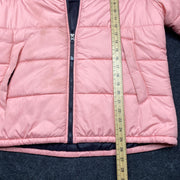 Pink/Black North Face Jacket Women's Large