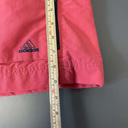Vintage 90s Pink Adidas Windbreaker Jacket Womens Medium
