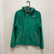 Teal Green North Face Sherpa Fleece Jacket Women's Medium