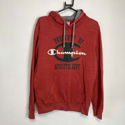 Red Champion Hoodie Pullover Medium