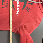 Red Champion Hoodie Pullover Medium