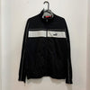 Black and White Puma Track Jacket Men's Medium