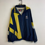 Navy and Yellow Windbreaker Men's XXL