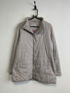 Grey Lacoste Quilted Jacket Women's large