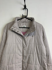 Grey Lacoste Quilted Jacket Women's large