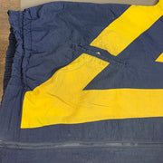 Navy and Yellow Windbreaker Men's XXL