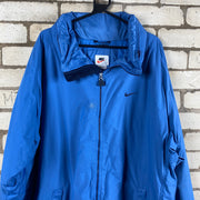 Vintage 90s Blue Nike Long Coat Men's XL