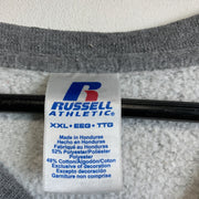 Vintage Grey Russell Athletic Blank Sweatshirt Men's XXL