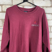 Red Sweatshirt Women's Large