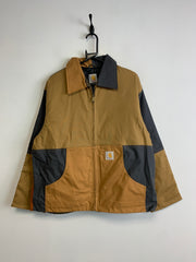 Reworked Multicolour Carhartt Workwear Jacket Men's Large