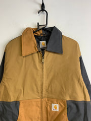 Reworked Multicolour Carhartt Workwear Jacket Men's Large