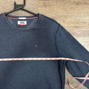 Navy Tommy Hilfiger Sweatshirt Men's Small