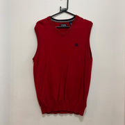 Red Chaps Jumper Vest Medium