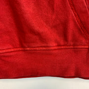 Red Adidas Hoodie Women's Medium