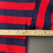 Red Navy Striped Tommy Hilfiger Womens Medium