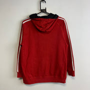 Red Adidas Hoodie Women's Medium