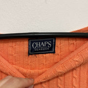 Orange Chaps Cable Knit Jumper Women's Medium