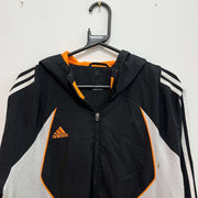 Black and White Adidas Windbreaker Men's Small