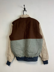 Reworked Multicolour Carhartt Workwear Jacket Men's Medium