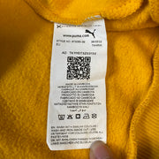 Black and Yellow Puma zip up Hoodie Youth's Medium