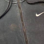 Navy Nike Full Zip Hoodie Medium