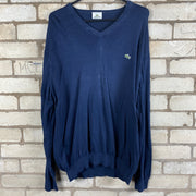 Navy Lacoste Jumper Men's Large