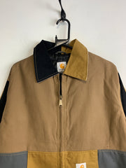 Reworked Multicolour Carhartt Workwear Jacket Men's Large